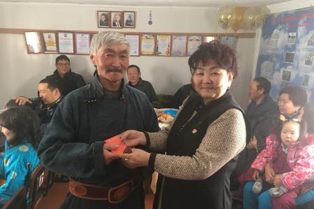 Тувинские коммунисты проводят агитацию в отдаленных сёлах республики
