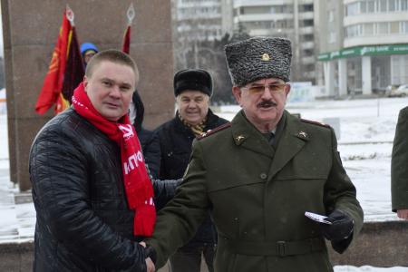 Волгоградская область. В Волжском отпраздновали 100-летие Красной Армии