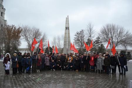 В Астрахани отметили столетие РККА