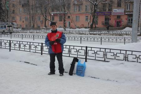 Карельские коммунисты провели серию пикетов в поддержку П.Н. Грудинина