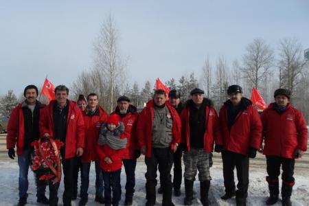 Нижегородская область. Автопробег к 100-летию РККА прошел в Шахунье