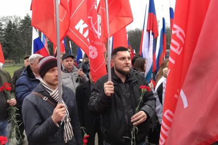 Активисты КПРФ отметили 75-ю годовщину освобождения Краснодара от фашистских оккупантов