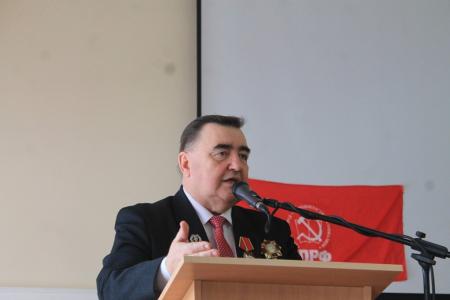 В Пскове прошло Тожественное собрание в честь 100-летия Красной Армии