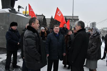 12 февраля начался рабочий визит П.Н. Грудинина в Новосибирскую область