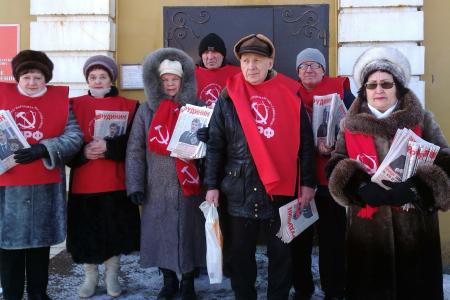 Тульская область. Ефремов за Грудинина!