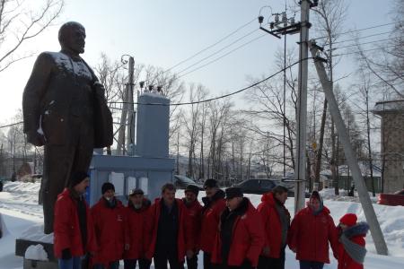 Нижегородская область. Автопробег к 100-летию РККА прошел в Шахунье