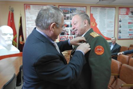 Забайкальский крайком КПРФ провел прием в честь 100-летия Красной Армии