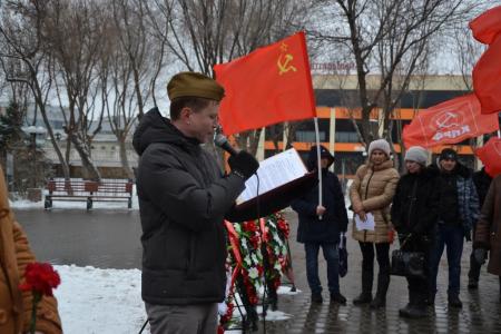 В Астрахани отметили столетие РККА