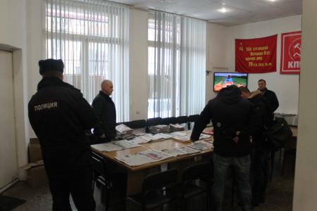 В избирательном штабе П.Н. Грудинина в Пскове прошёл обыск