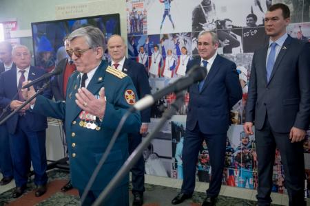 Г.А. Зюганов выступил в Госдуме на открытии выставки, посвященной истории отечественного биатлона