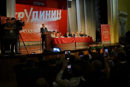 «Государственную поддержку производству!». П.Н. Грудинин выступил перед трудовым коллективом машиностроителей