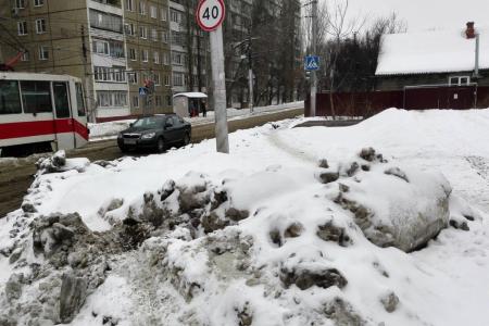 Саратов в ледяном плену