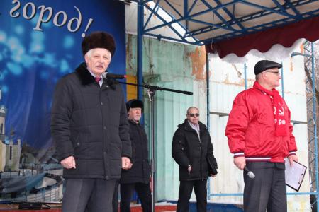Белгородские коммунисты и их союзники на митинге предъявили властям требование: «Справедливость, достоинство, достаток!»