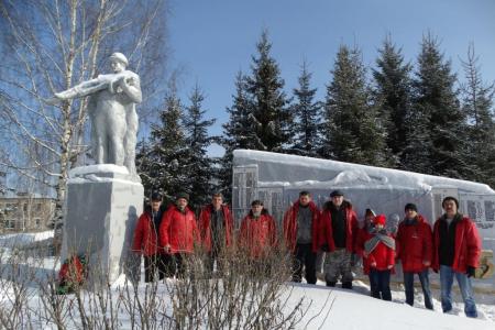 Нижегородская область. Автопробег к 100-летию РККА прошел в Шахунье