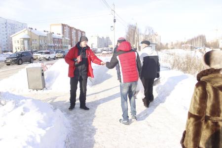 Красный Ярославль. Агитация за П.Н.Грудинина ведётся по всему городу