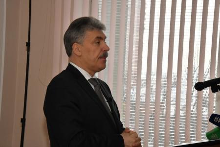 П.Н. Грудинин: «Собаки лают, а караван идет»