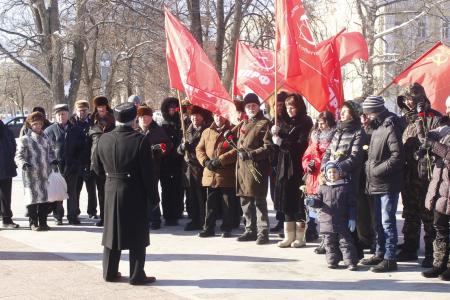 Ярославцы отметили столетие Красной Армии
