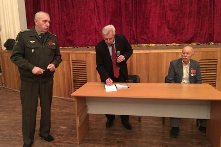 Краснодарский край. Коммунист-депутат Госдумы Н. Осадчий встретился с избирателями Абинского района