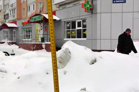 Саратов в ледяном плену