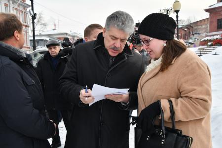 П.Н. Грудинин: Власть должна прежде всего думать о людях