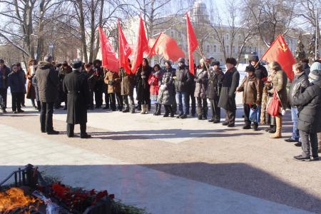 Ярославцы отметили столетие Красной Армии