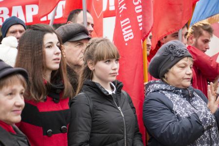 В Краснодаре коммунисты и беспартийные патриоты отметили столетие Красной Армии