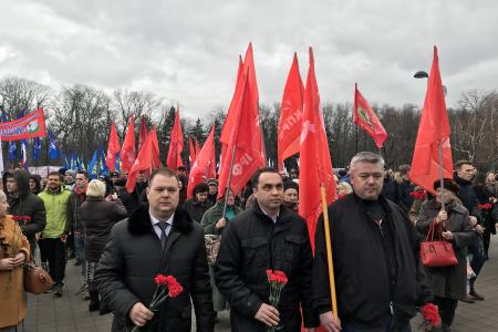Активисты КПРФ отметили 75-ю годовщину освобождения Краснодара от фашистских оккупантов