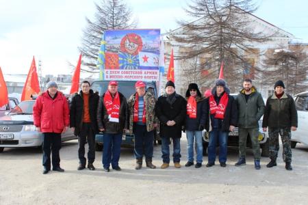 Праздничный автопробег в Магаданской области