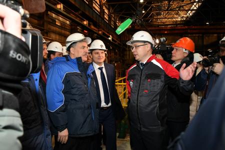 П.Н. Грудинин прибыл в Свердловскую область