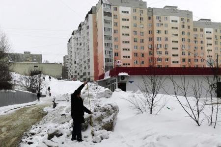 Саратов в ледяном плену