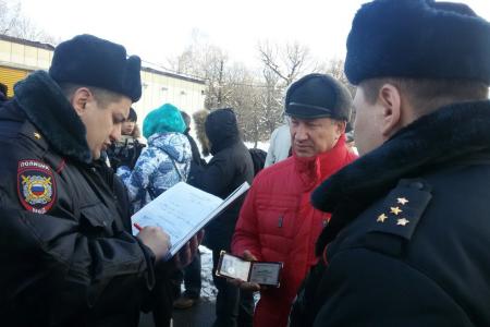 В.Ф. Рашкин: На пикете против телевизионных провокаций провокатором оказалась полиция