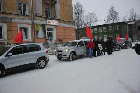 Карельские коммунисты провели агитпробег