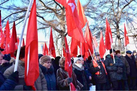 Тульский обком провёл мероприятия в честь 100-летия Красной Армии 