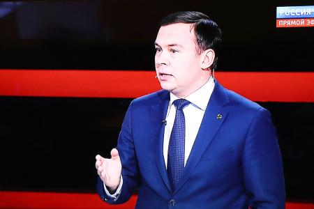Семеро против одного. Юрий Афонин в эфире «России-1» отстаивал правду и программу народного кандидата Грудинина