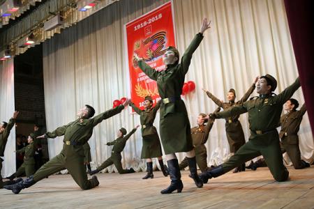 В Калмыкии отметили юбилей Красной Армии