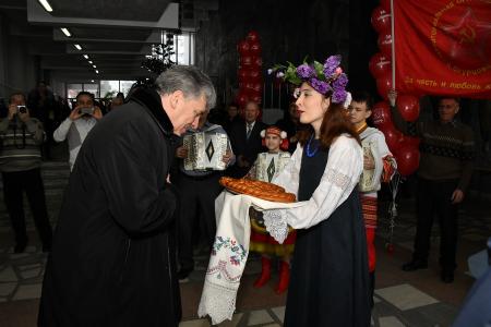 12 февраля начался рабочий визит П.Н. Грудинина в Новосибирскую область