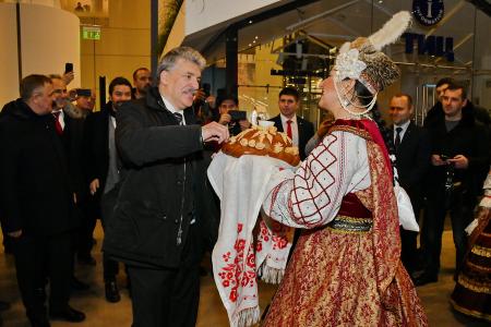 «Государственную поддержку производству!». П.Н. Грудинин выступил перед трудовым коллективом машиностроителей