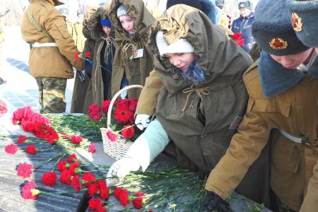 Свердловские коммунисты отметили 100-летие Рабоче-крестьянской Красной армии