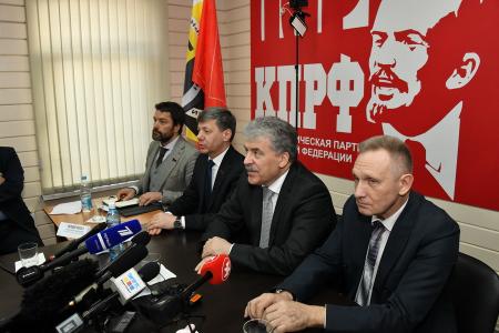 12 февраля начался рабочий визит П.Н. Грудинина в Новосибирскую область