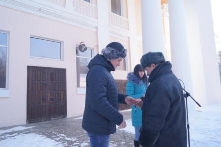 Пензенские коммунисты отметили 23 февраля митингом
