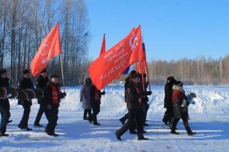 Псковские коммунисты отметили 75-ю годовщину подвига Александра Матросова
