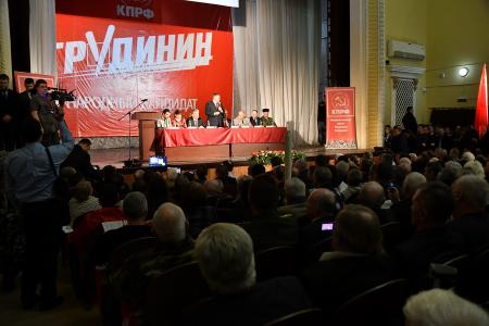 «Государственную поддержку производству!». П.Н. Грудинин выступил перед трудовым коллективом машиностроителей