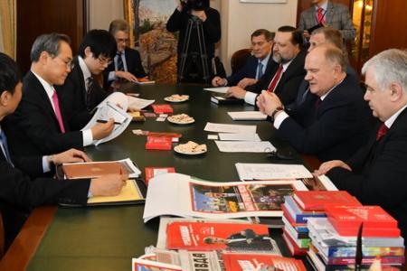 Г.А. Зюганов встретился с послом Республики Корея в России