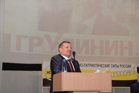Новосибирская область. Павел Грудинин провел встречу с жителями Краснообска