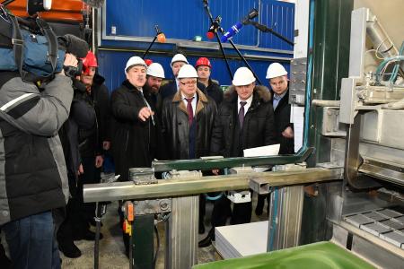 22 февраля П.Н. Грудинин посетил предприятия Московской области