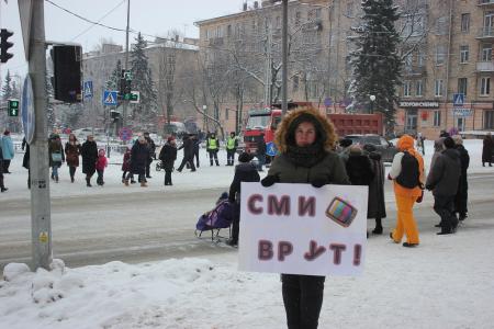 Карельские коммунисты провели серию пикетов в поддержку П.Н. Грудинина