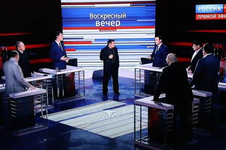 Семеро против одного. Юрий Афонин в эфире «России-1» отстаивал правду и программу народного кандидата Грудинина