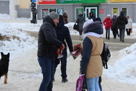 В Магадане прошел пикет в поддержку П.Н. Грудинина