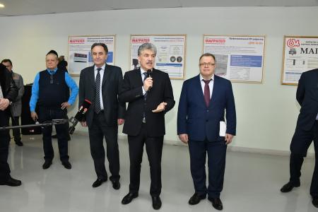 22 февраля П.Н. Грудинин посетил предприятия Московской области