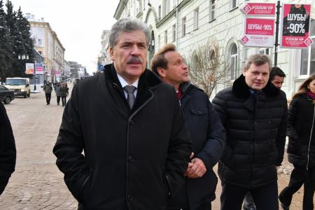 П.Н. Грудинин: Власть должна прежде всего думать о людях